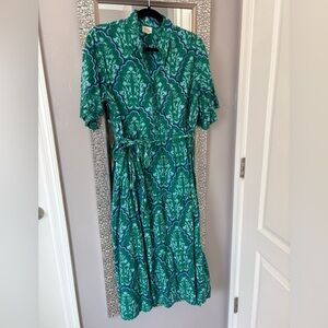 Layerz Clothing Patterned Midi Dress